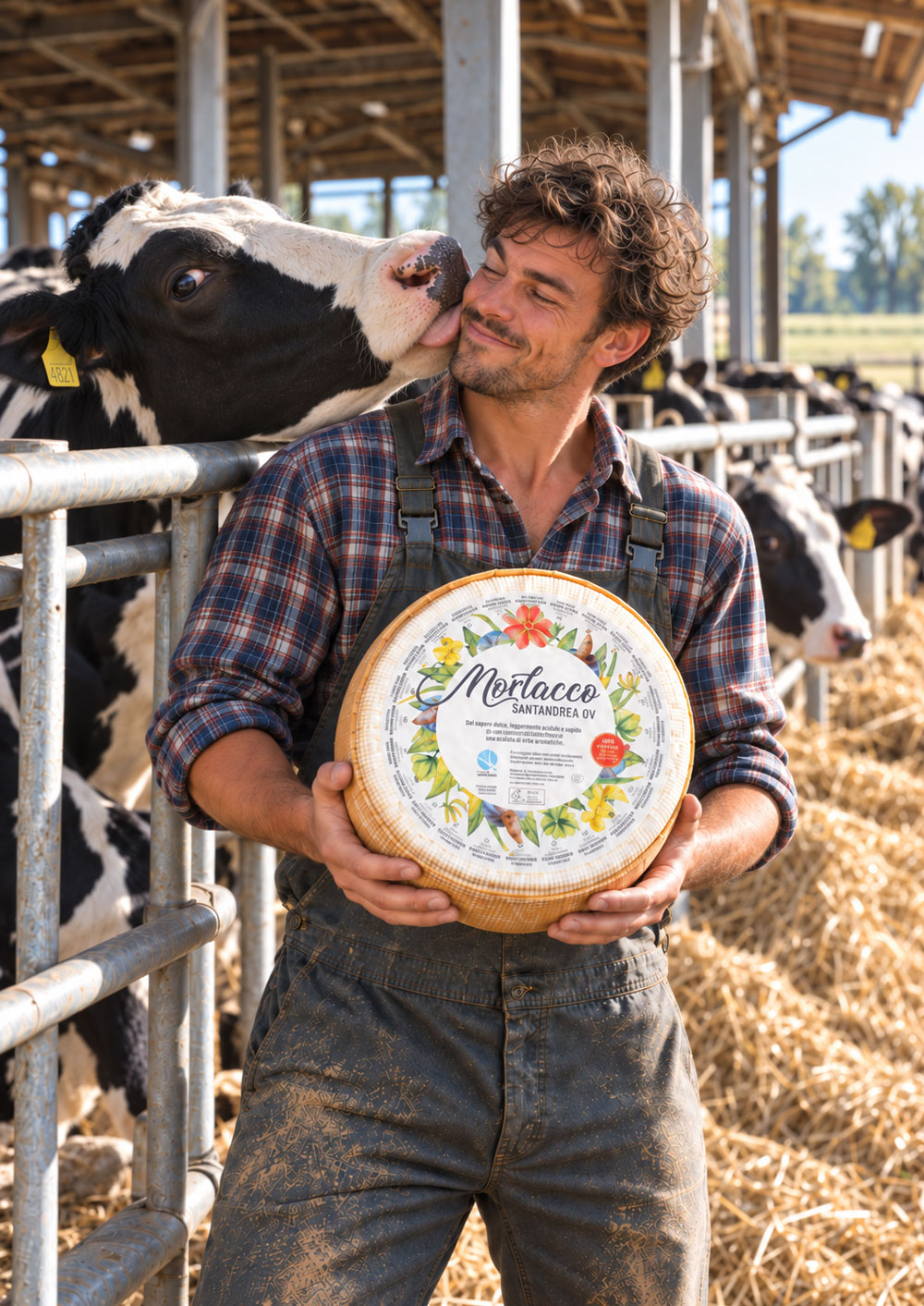 Formaggio Moralcco Qv Mucca Stalla